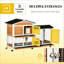 Cage mobile pour animaux, clapier en bois-125385395