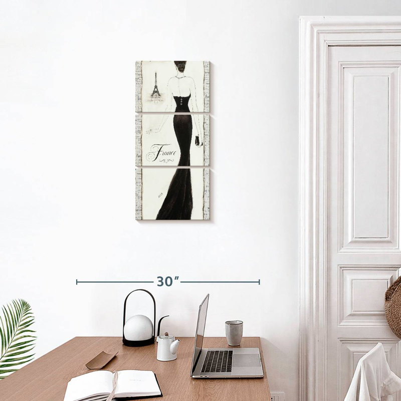 Black Elegance, 27" H x 12" W