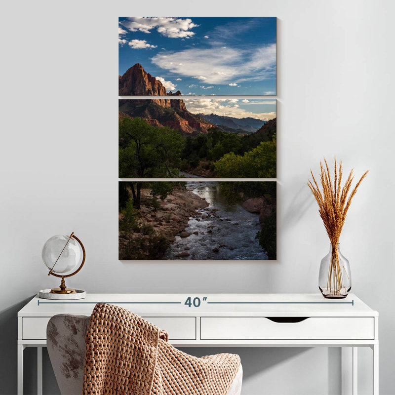 Alvord Mountain Stream, 32" H x 20" W