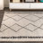 Bradt Moroccan Beni Souk Cream/Black Rug-397849740