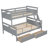 Twin over Full Bunk Bed with Ladder and Storage Drawers-1843766904