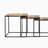 Natural Black 3-Piece Nesting Table Set