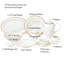 Service de table 57 pièces Lorren Home Trends - service de porcelaine pour 8 personnes - marguerite