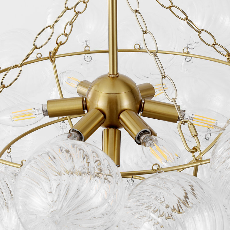 Iron 8-Light Chandelier