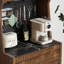 Armoire de rangement scandinave en bois massif