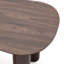 Ensemble de tables basses gigognes avec plateaux ovales irréguliers et pieds cylindriques