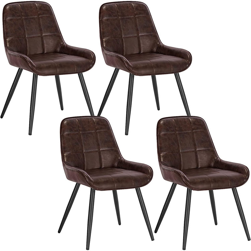 Hausmann Armchair, Dark Brown, 4