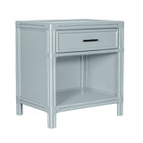 Clara Collection 1 - Drawer Rattan Nightstand