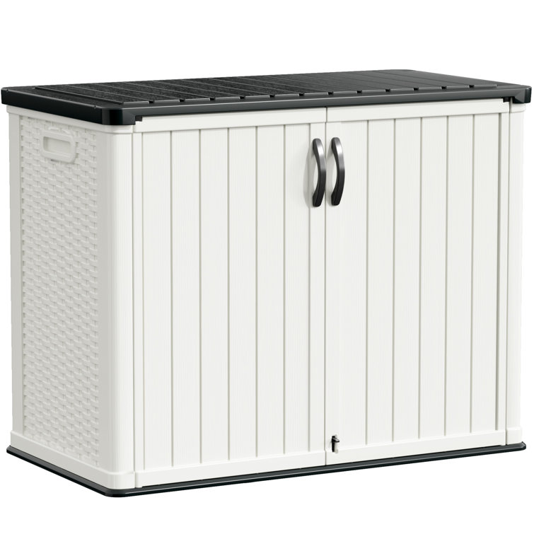 Secure Outdoor Storage, the Versatile Weather-resistant Cabinet，Without Shelves