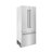 ZLINE 36 in. 19.6 cu. ft. French Door Built-In Bottom Freezer Refrigerator with Water Dispenser and Ice Maker in Satin Stainless Steel-89829473-89829472