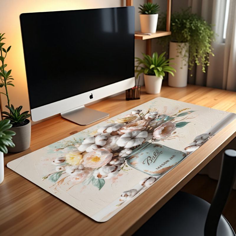 Polyester Desk Pad, 23.6x13.8