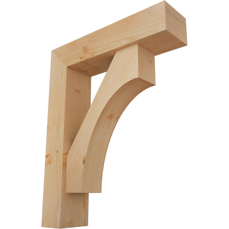 Support Westlake Block avec support décalé, 38 x 30, Sapin Douglas de l 7 1/2 (lisse)