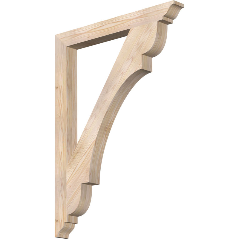 Support olympique traditionnel, Douglas (lisse), H 46 po x l 3,5 po x P 34 po