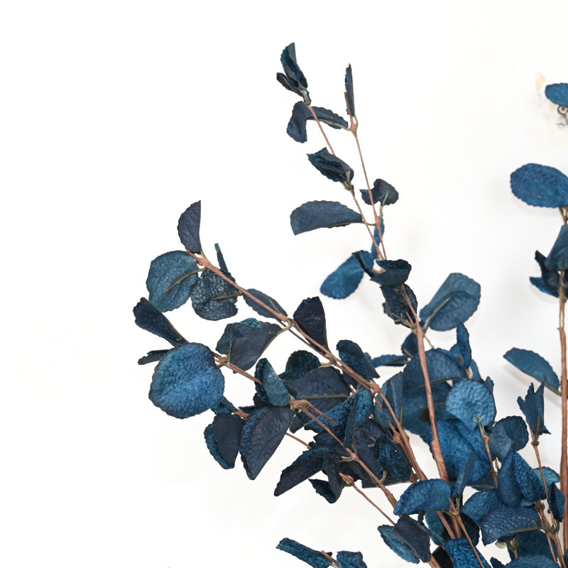 34 "branche d'eucalyptus artificiel, feuillage d'automne hiver, longue tige de ferme pour décorations de table de centre de table de bureau à domicile