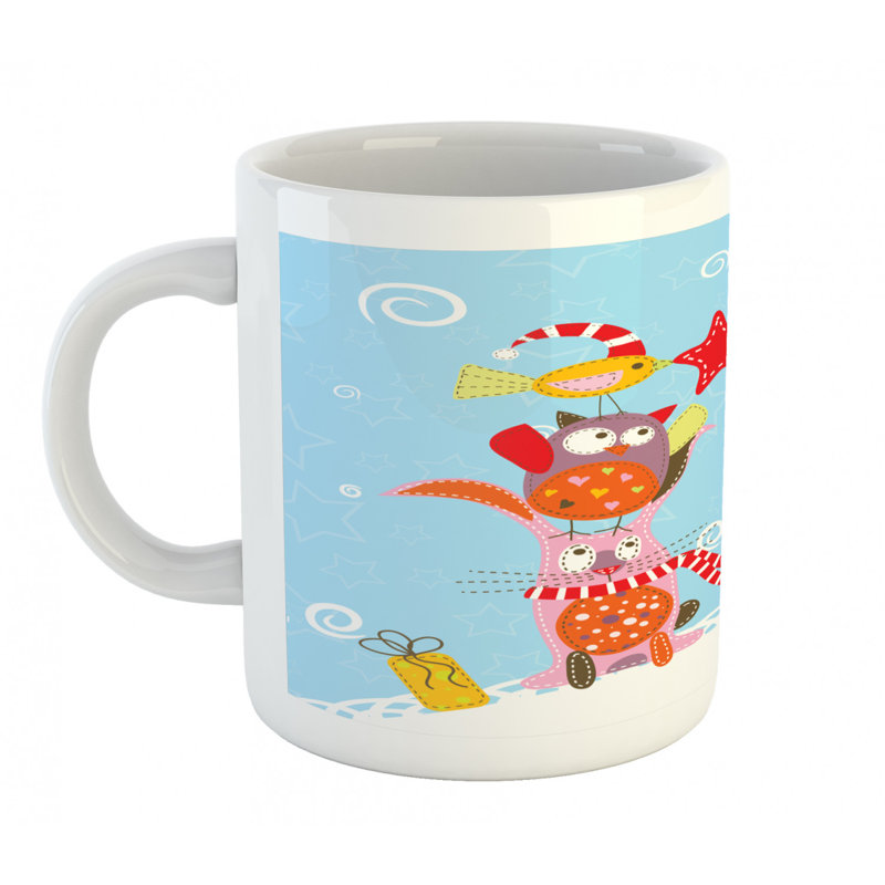 Grande tasse à café animaux best friends