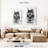 Brampt Wolf Sitting Black And White-108548414