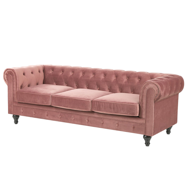 Paseo 3 Seater Sofa, Pink