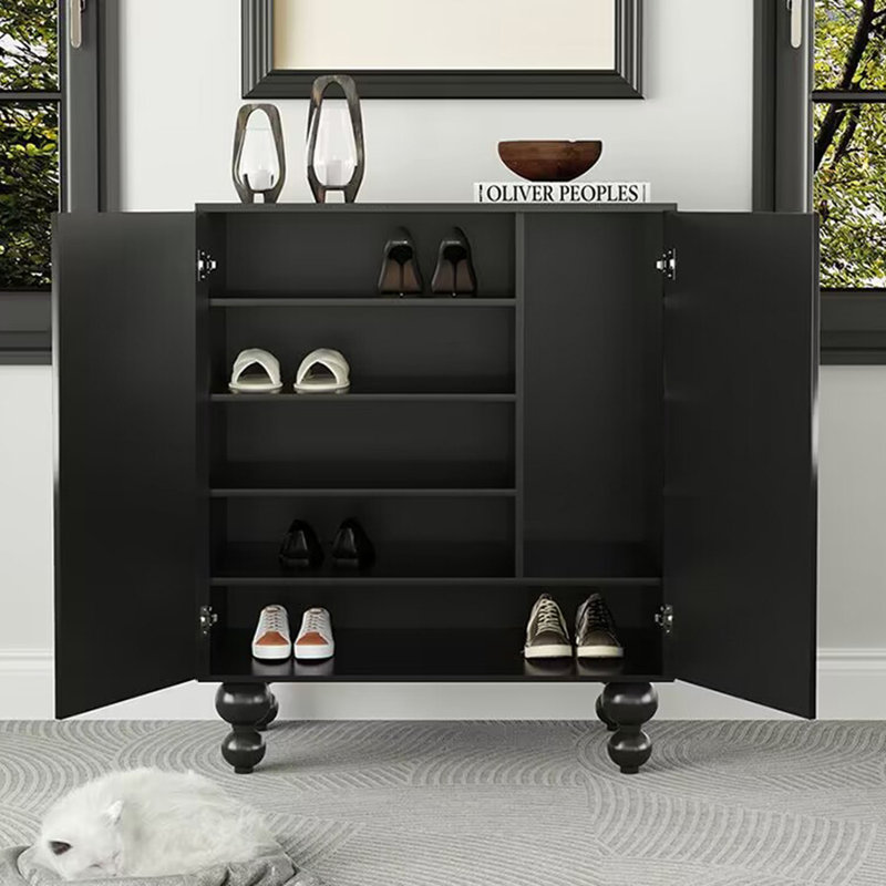 16 Pair Shoe Storage Cabinet