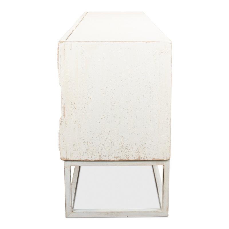 Aztec 80'' W Solid Wood Sideboard, White