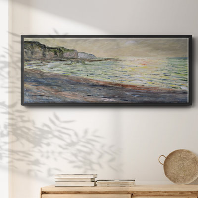 Pourville, coucher de soleil, 1882 - Toile encadrée 467MONETWC