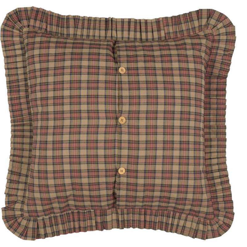 Crosswoods Flatweave Plaid Sham Set