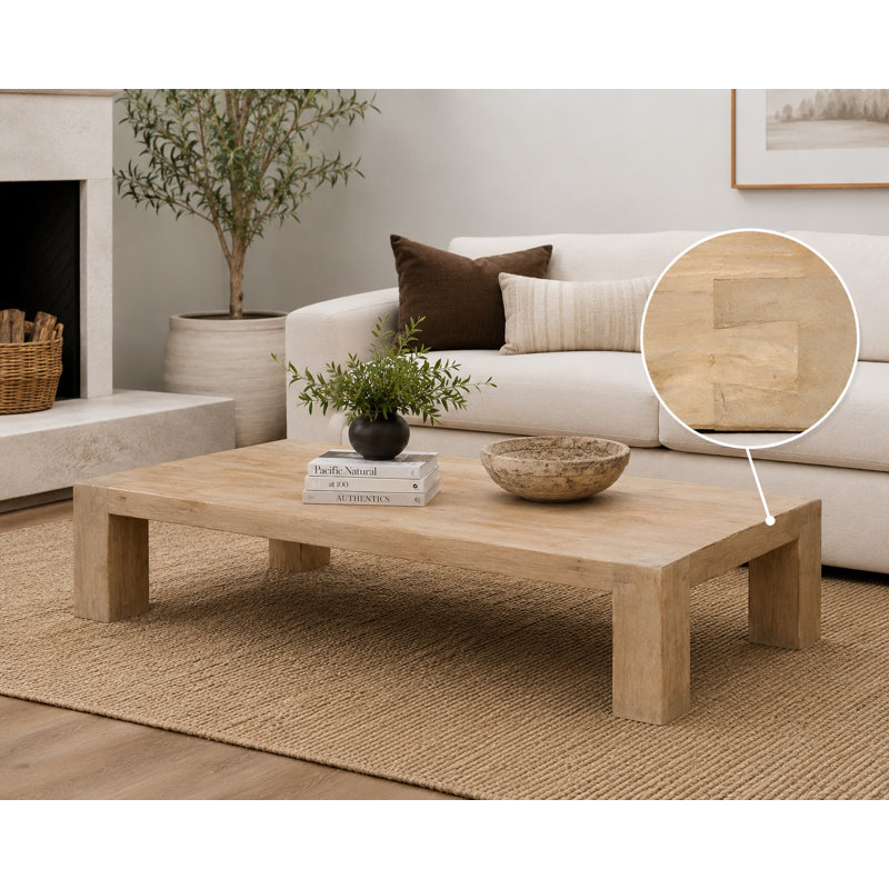 Capri Solid Wood Coffee Table