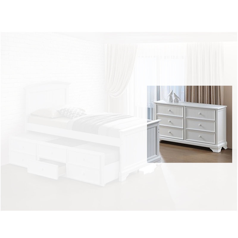 Commode 6 tiroirs Koljo Kids