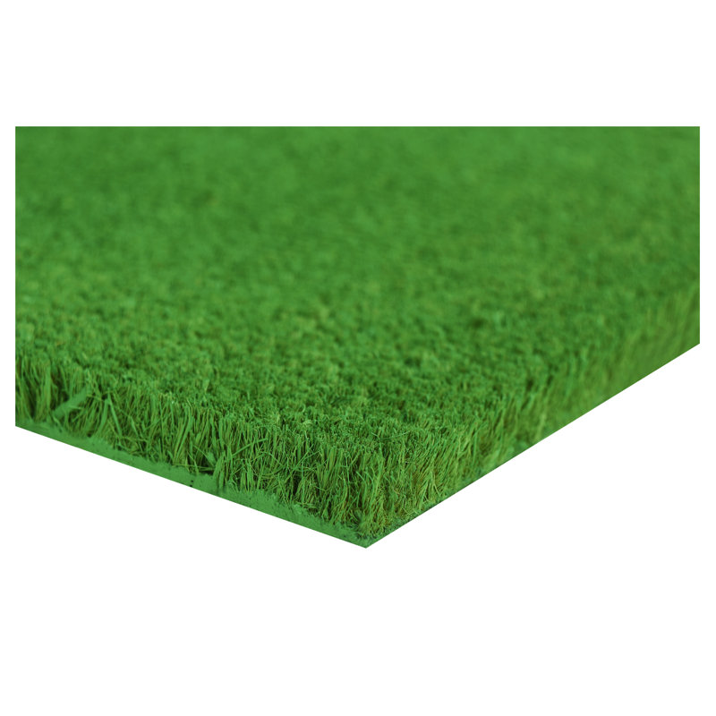 Tapis d'entrée antidérapant Kasper, Vert, L 24 po x L 36 po