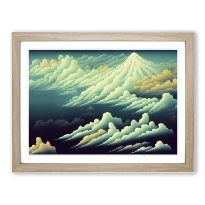 Dazzling Cloudy Sky - Single Picture Frame Print