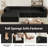 68" Luxury Chenille Compression Chaise Lounge No Assembly Required-1191752271