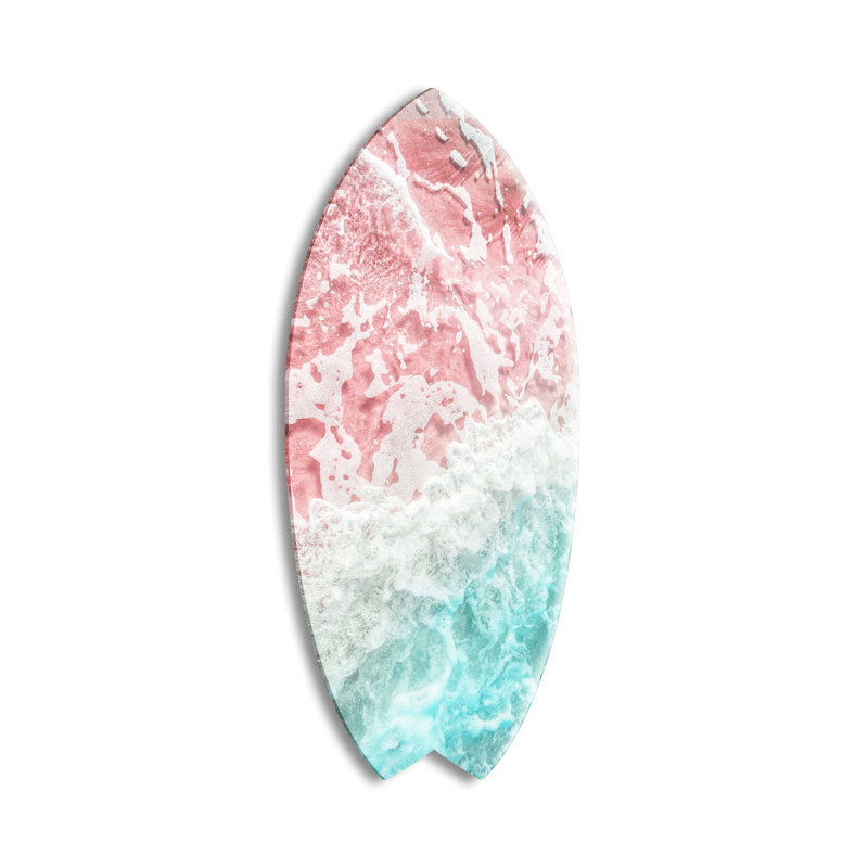 Sea Water Reflections Decorative Acrylic Skimboard by Oliver Gal