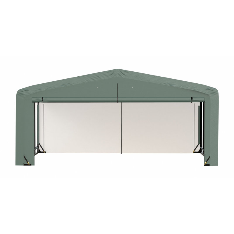 ShelterTube Wind and Snow-Load Rated Garage, 20x18x10 Green