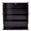 Shrewsbury Black Bathroom Mirror Cabinet