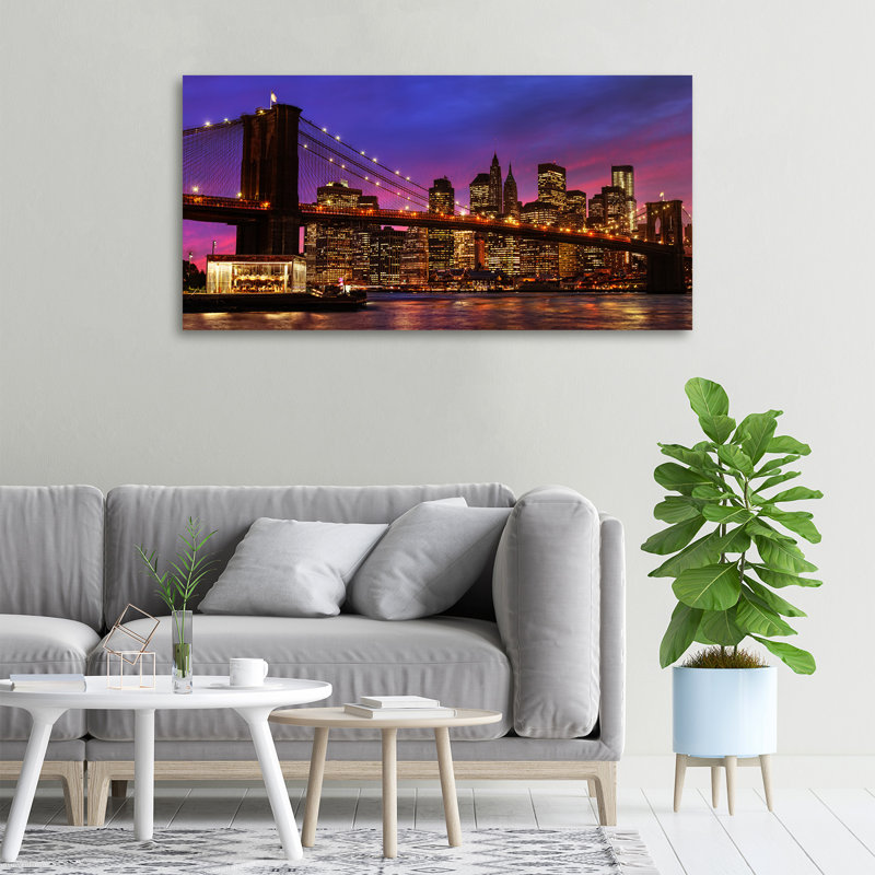 Manhattan West - No Frame Print on Canvas