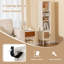 Armoire de rangement à 4 tablettes de 11,5 po de largeur Amelianna-862143114