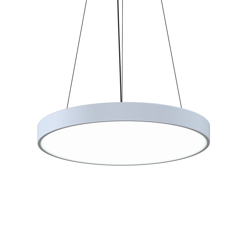 Pi 1 - Light LED Pendant, Satin White, 2.25" H x 23.75" W x 23.75" D, 3000K