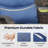 Smile 5-Pieces Outdoor Patio PE Wicker Conversation Set With 5" Thickness Cushions And Ottomans-120284903-120284904