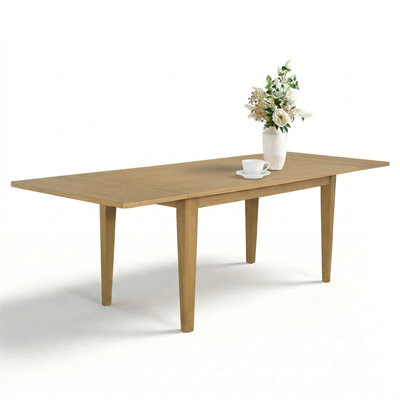 63''–95'' Extendable Rectangular Wood Dining Tables for 6 to 10