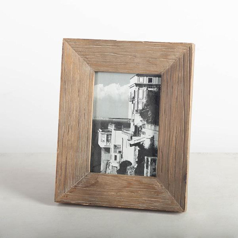 Cadre photo en bois brun