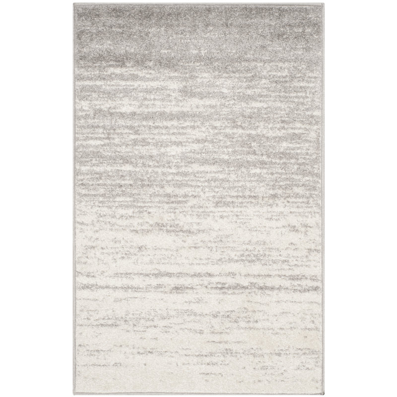 Gicu Performance Solid Color Rug, Rectangle 3' x 5'