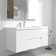  Angela 48 inch Fully Assembled Single Floating Bathroom Vanity with Solid Surface Sink