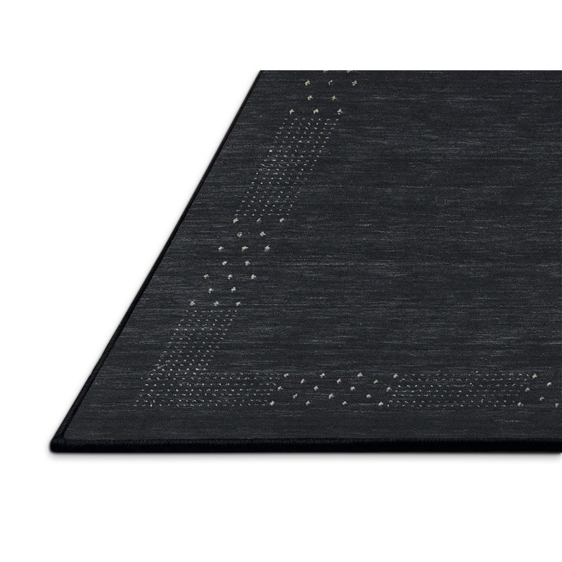 Tapis abstrait noir, Rectangle 2 pi x 5 pi