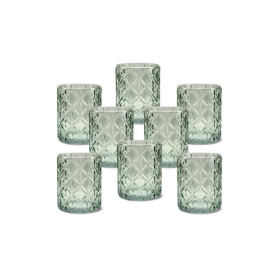 5'' H Glass Tabletop Votive Holder