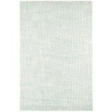 Crosshatch Sky Hand Micro Hooked Wool Rug