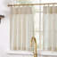 Linen Pinch Pleated Kitchen Curtains Tier Curtains Light Filtering Small Window Drapes for Kitchen-1167620453-1167620454