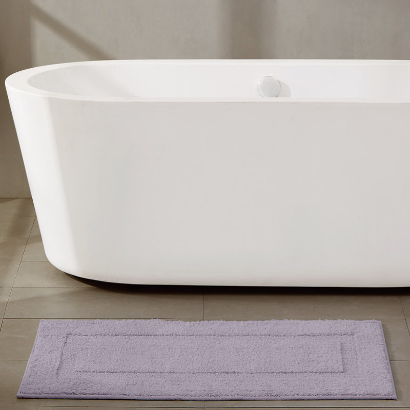 Brooklyn Loom Super Soft Bath Rug, 20x40 Rug 2 Pack, Lavender