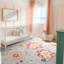Demetia Floral Rectangle: 153 x 215 cm Area Rug-1065533368