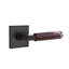 Emtek Select PRIVACY Leverset w/ Square Rosette & L-Square Stem, Rosso Levanto Marble Lever (CF)-1385768608