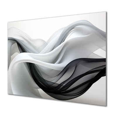 «Streams liquides» - art mural vagues