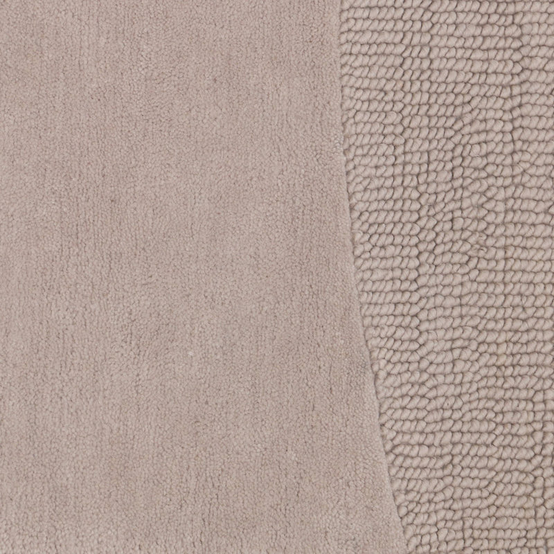 Geometric Area Rug in Taupe, Rectangle 5' x 8'